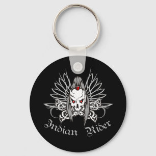Indian Rider Keychain