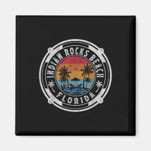 Indian Rocks Beach Florida Summer Vacation Vintage Magnet
