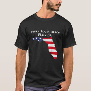 Indian Rocks Beach Florida USA State America Trave T-Shirt