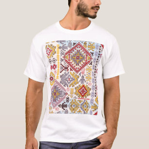 Indian rug, paisley mandala, yoga T-Shirt