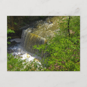 Indian Run Falls, Dublin, Ohio Postcard