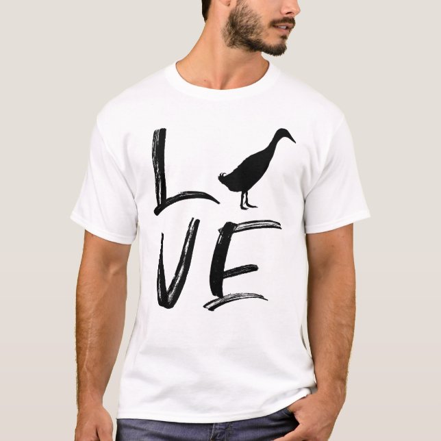 Indian Runner Duck Gift T-Shirt (Front)