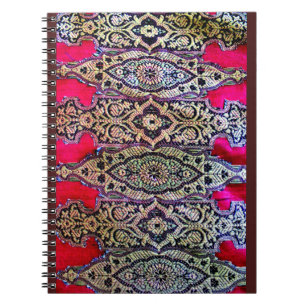 Indian Sari Design Notebook