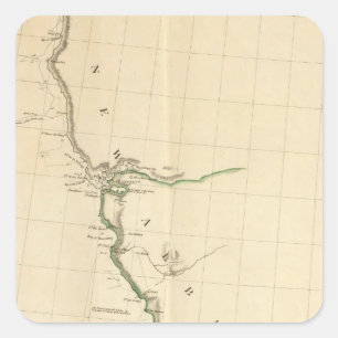 Indian Settlements California Square Sticker