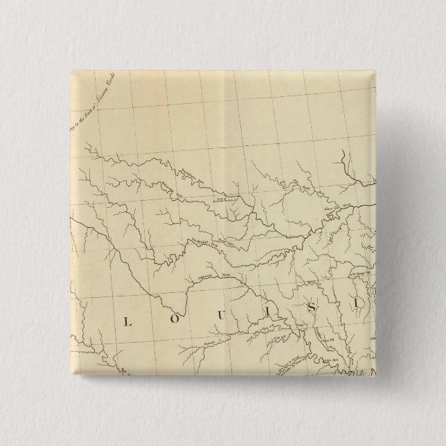 Indian Settlements in New Mexico 2 Inch Square Button (Front)
