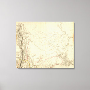 Indian Settlements in New Mexico Canvas Print