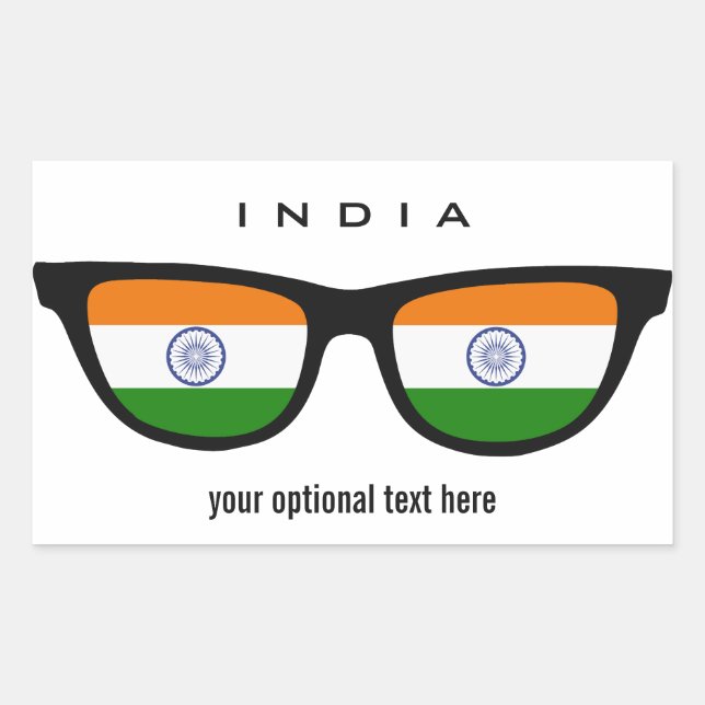 Indian Shades custom stickers (Front)