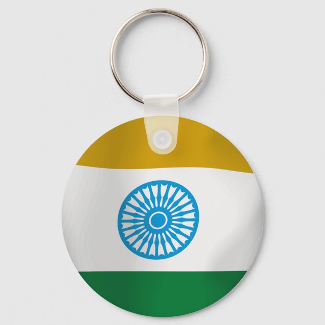 INDIAN SHIELD KEYCHAIN (Front)