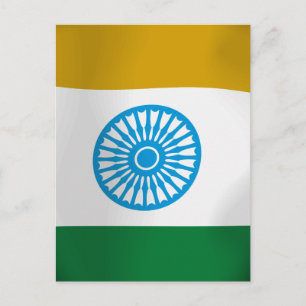 INDIAN SHIELD POSTCARD