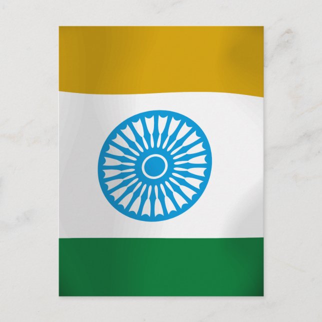 INDIAN SHIELD POSTCARD (Front)