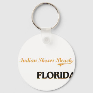 Indian Shores Beach Florida Classic Keychain