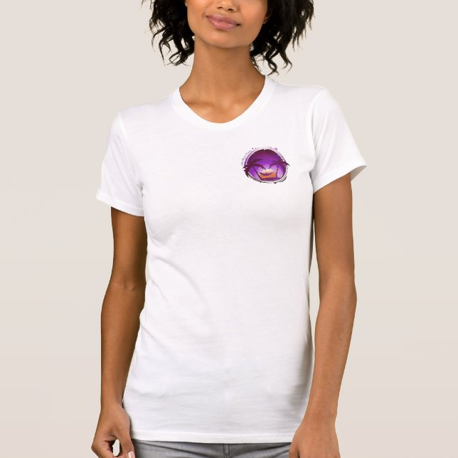 Indian Shores Vacation - Purple T-Shirt (Front)