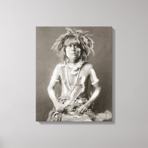 Indian Snake Priest, 1910 Canvas Print