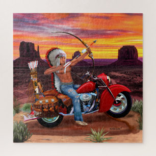Indian Spirit Forever Jigsaw Puzzle