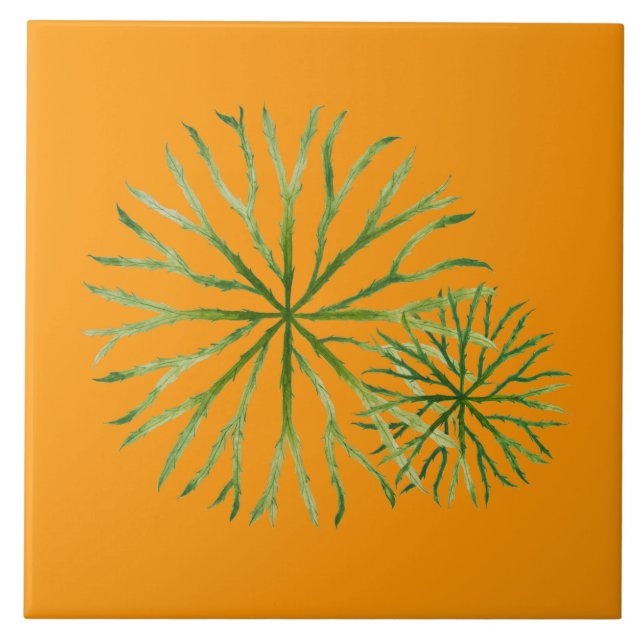 Indian Summer on a Ceramic Tile (O) (Front)