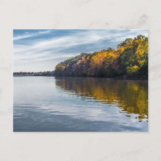 Indian Summer on the River Postcard (Front)