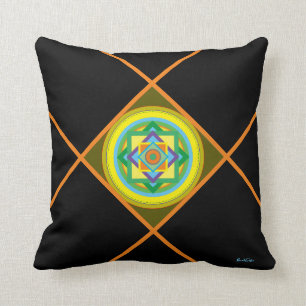 'Indian Summer'' Throw Pillow