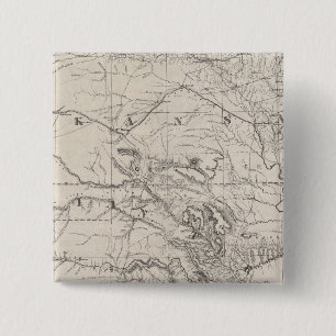 Indian Territory 2 Inch Square Button