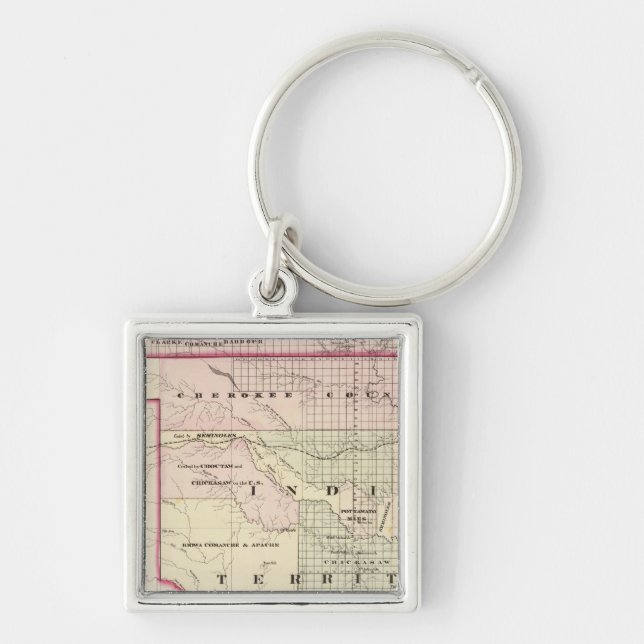 Indian Territory 2 Keychain (Front)