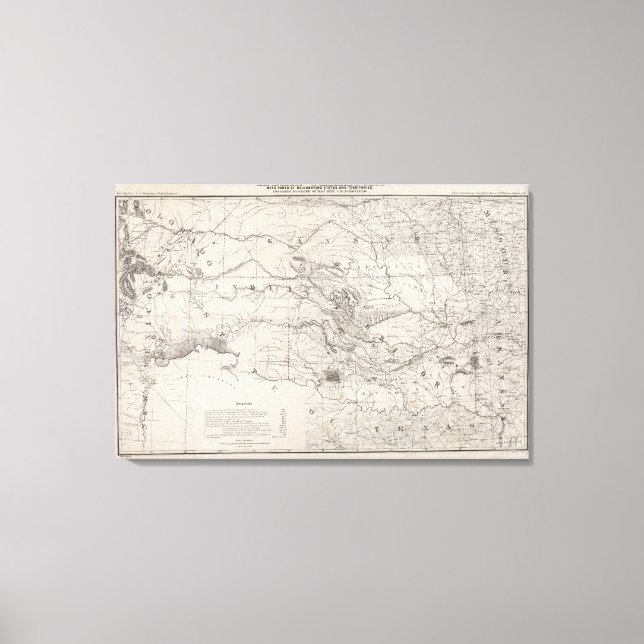 Indian Territory Canvas Print (Front)