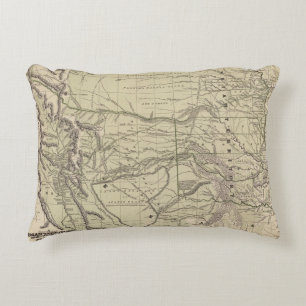 Indian Territory, North Texas, New Mexico Accent Pillow