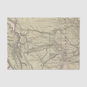 Indian Territory, North Texas, New Mexico Tissue Paper