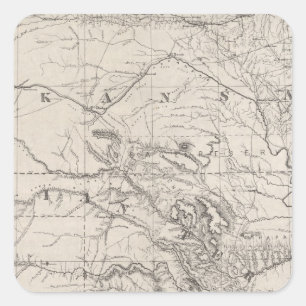 Indian Territory Square Sticker