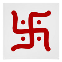 indian traditional hindu swastika symbol religion