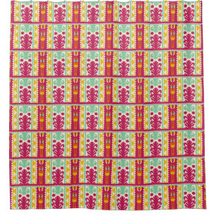 Indian Traditional Textile Design Illustration