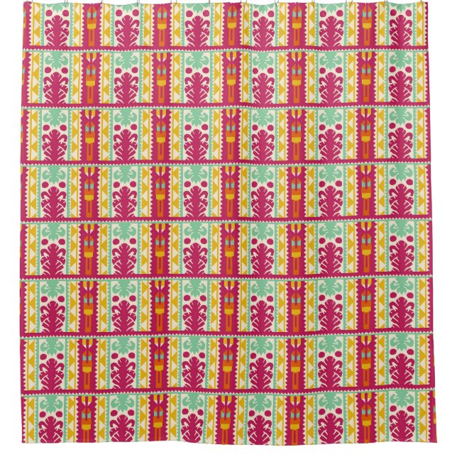Indian Traditional Textile Design Illustration (Front)