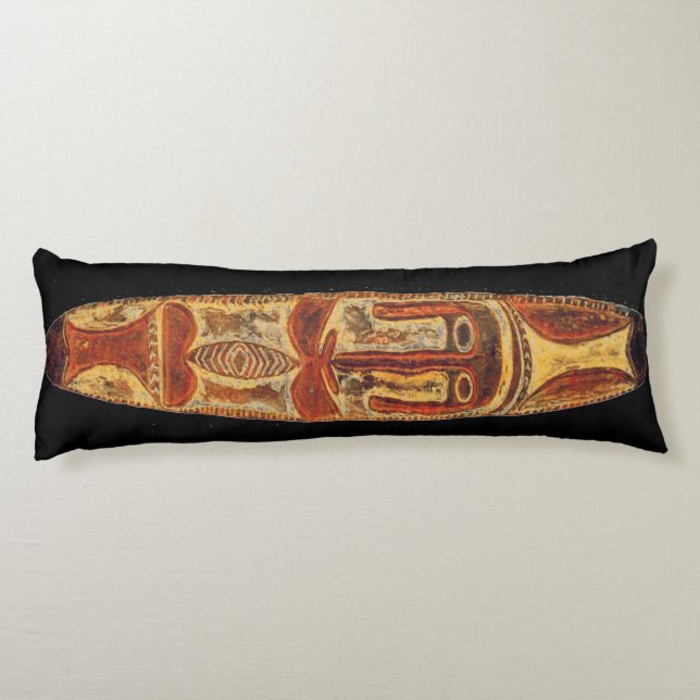 Indian Tribal Shield Body Pillow (Back)