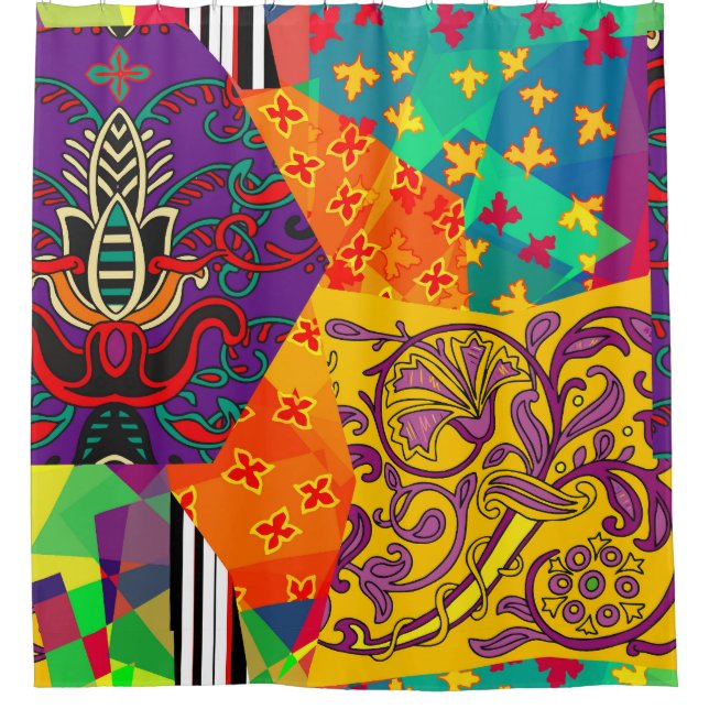 Indian Turkish Festive Patchwork Mandala (Front)