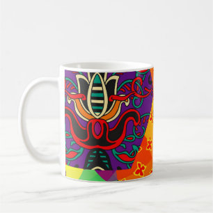 Indian Turkish Festive Patchwork Mandala Coffee Mug
