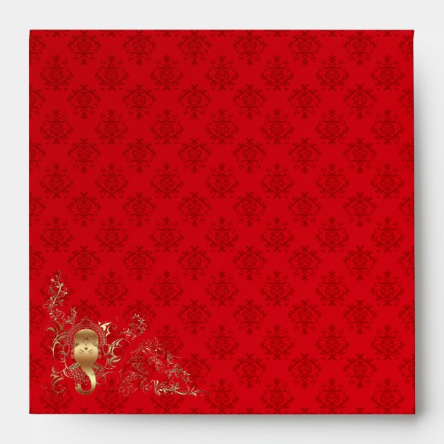 Indian Wedding - Envelope (Front)