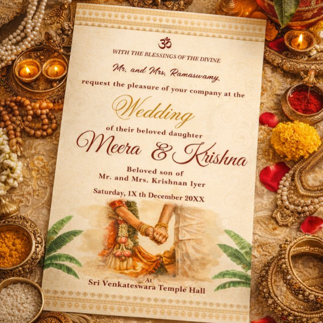 Indian Wedding Invitation (Creator Uploaded)