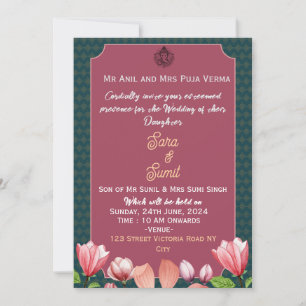 Indian Wedding Invitations 