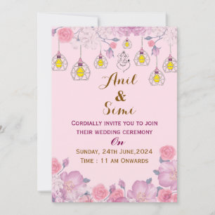 Indian Wedding Invitations 