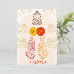 Indian Wedding Invitations for USA