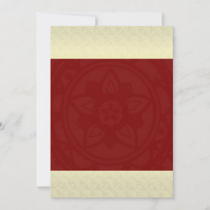 Indian Wedding Mandala Invitation