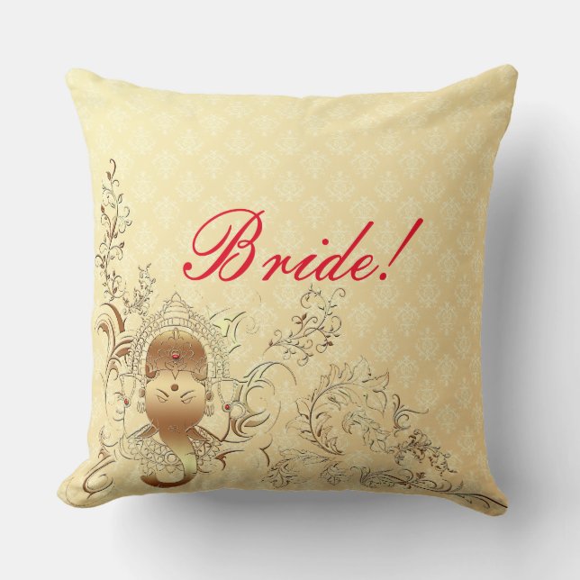 Indian Wedding - Pillow (Front)