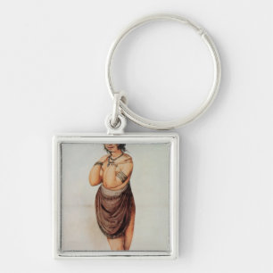 Indian Woman Keychain