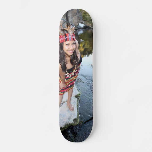 Indian Woman Skateboard (Front)