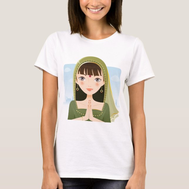 Indian woman T-Shirt (Front)