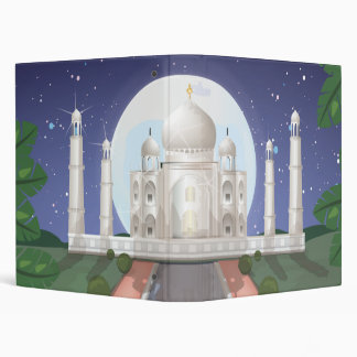 Indian world icon logo travel poster binder