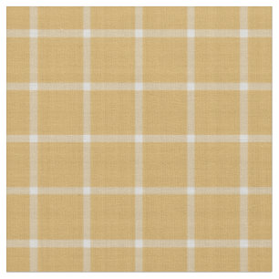 Indian Yellow Windowpane Gingham Fabric