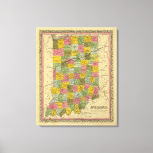 Indiana 10 canvas print
