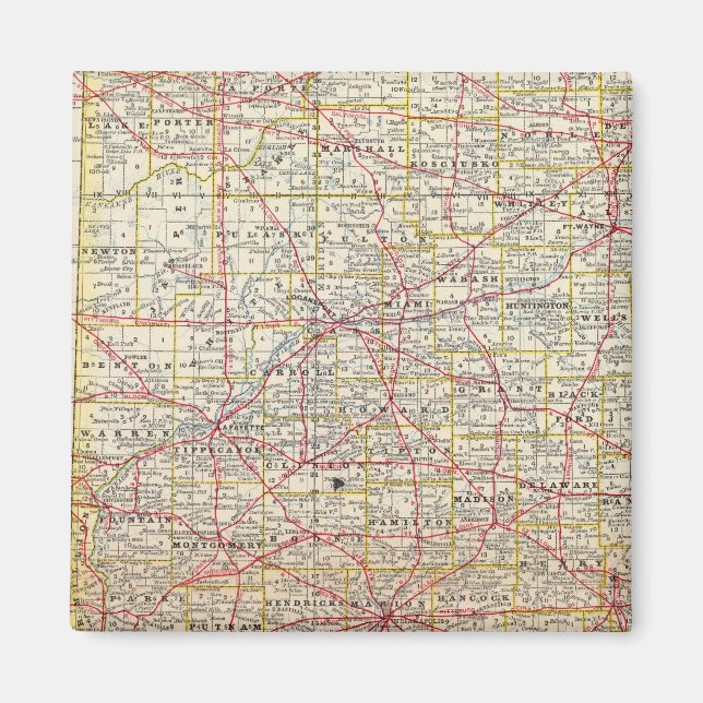 Indiana 7 magnet (Front)