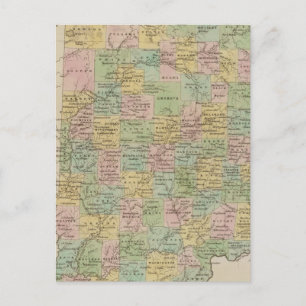 Indiana 7 postcard