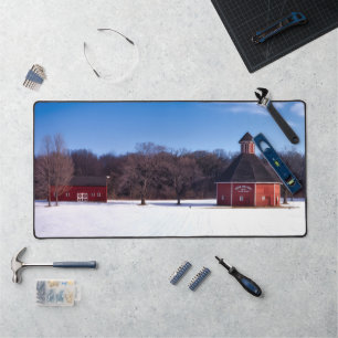 Indiana Barn Farm Life Desk Mat