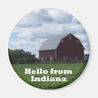 Indiana Barn Magnet